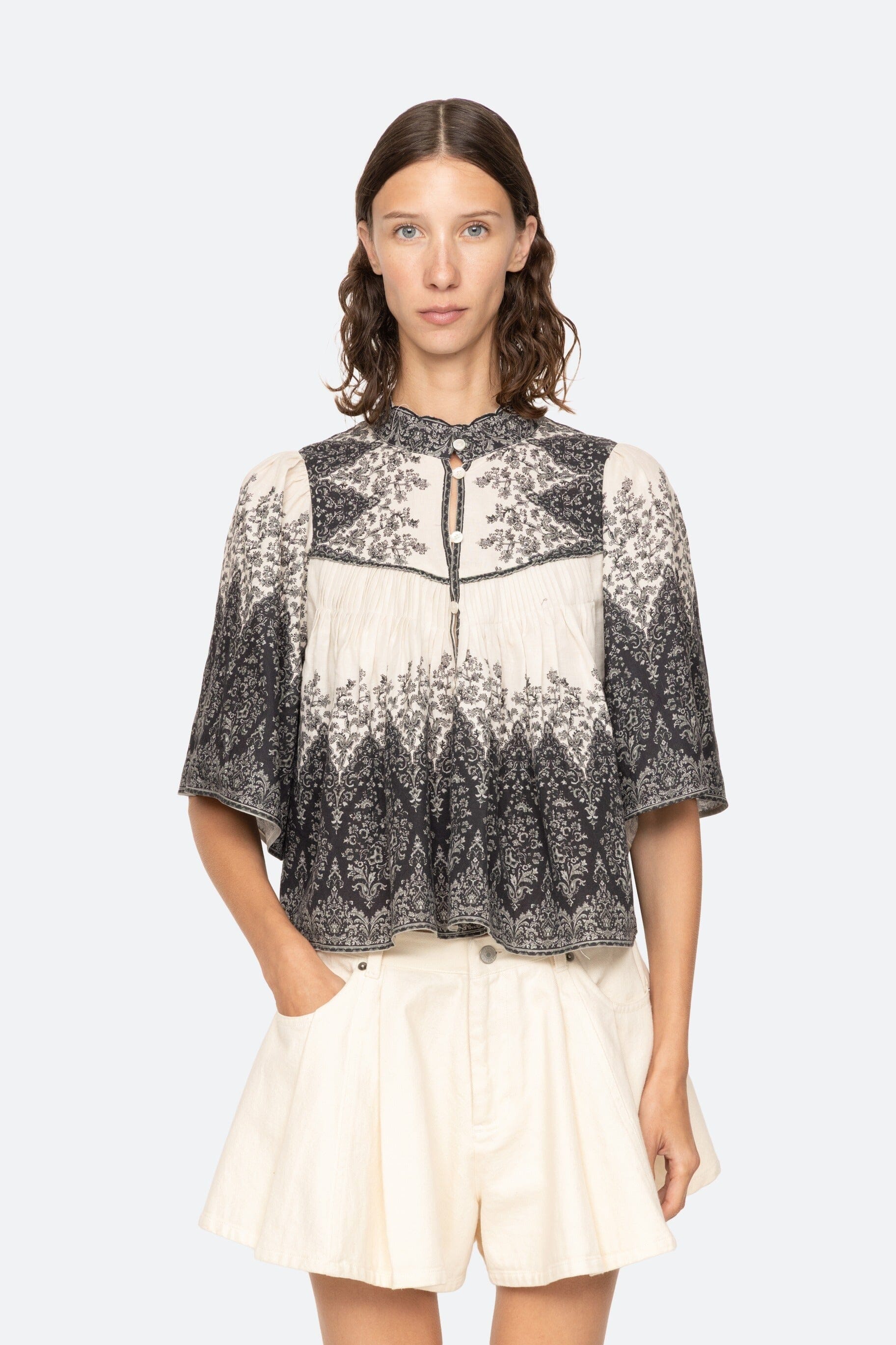 Hedra Print Blouse Tops/Blouses Sea NY 