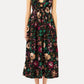 Lucine Deep V Cotton Dress-Dresses-Uniquities