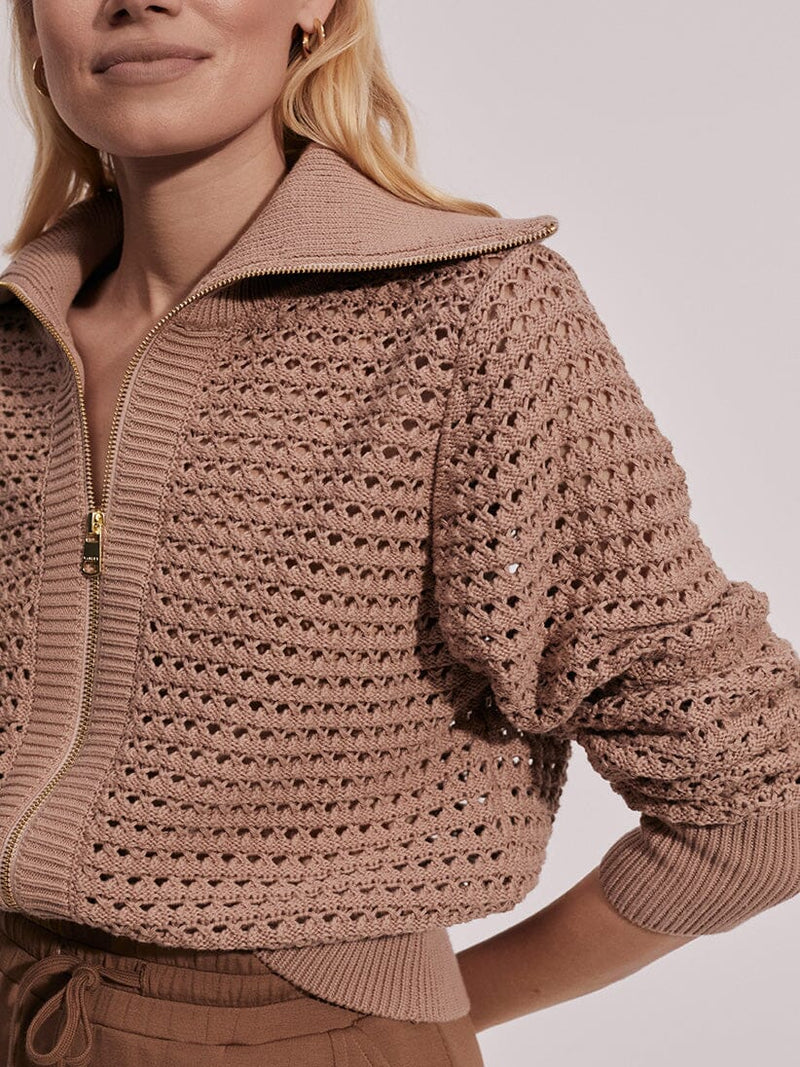 Eloise Full Zip Knit-Jackets-Uniquities