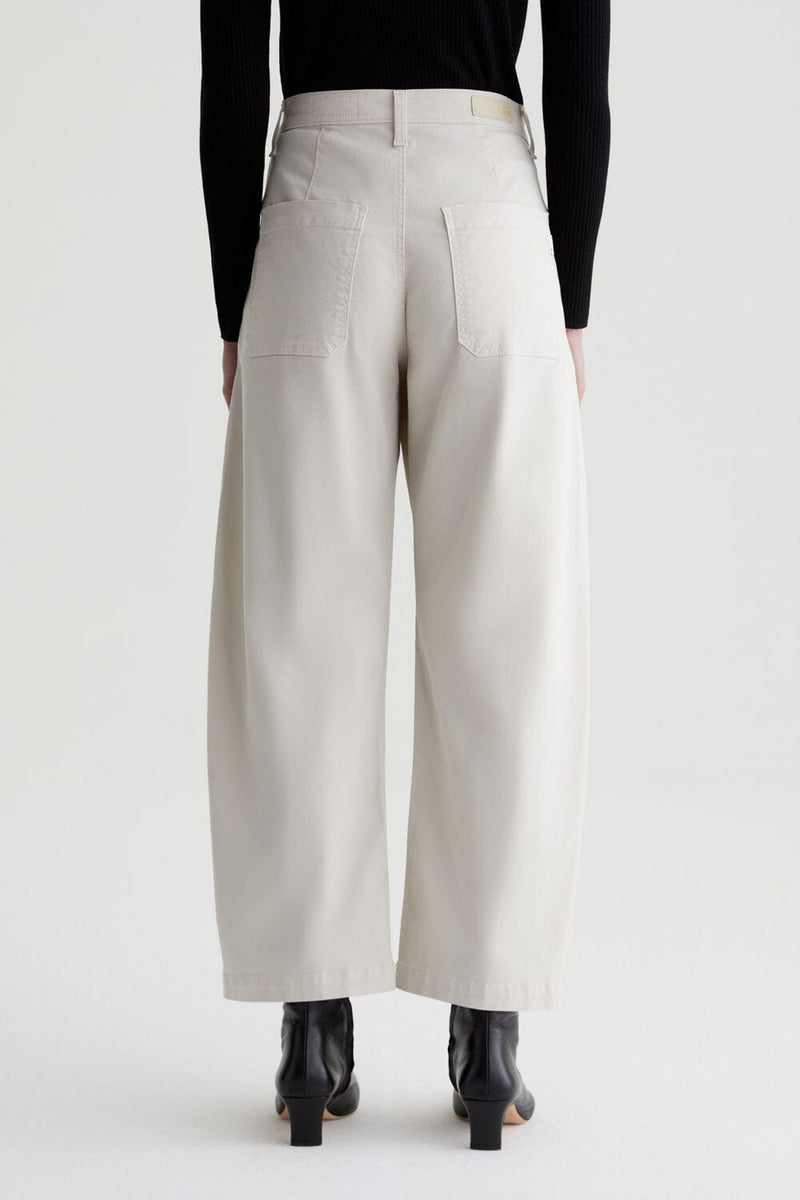 Fiona High-Rise Barrel Pants-Denim-Uniquities