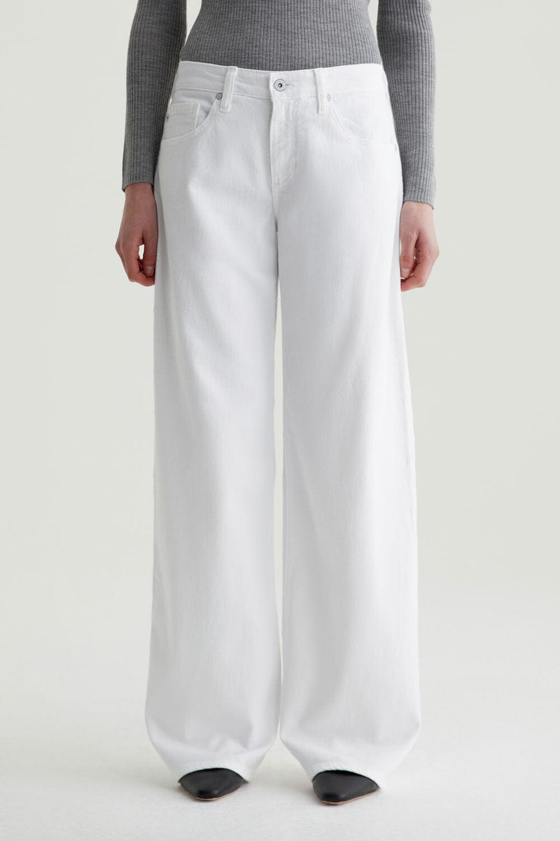 Adria Low-Rise Wide Leg Jeans-Denim-Uniquities