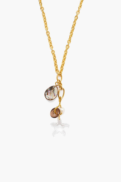 Abalone Charm Necklace-Jewelry-Uniquities