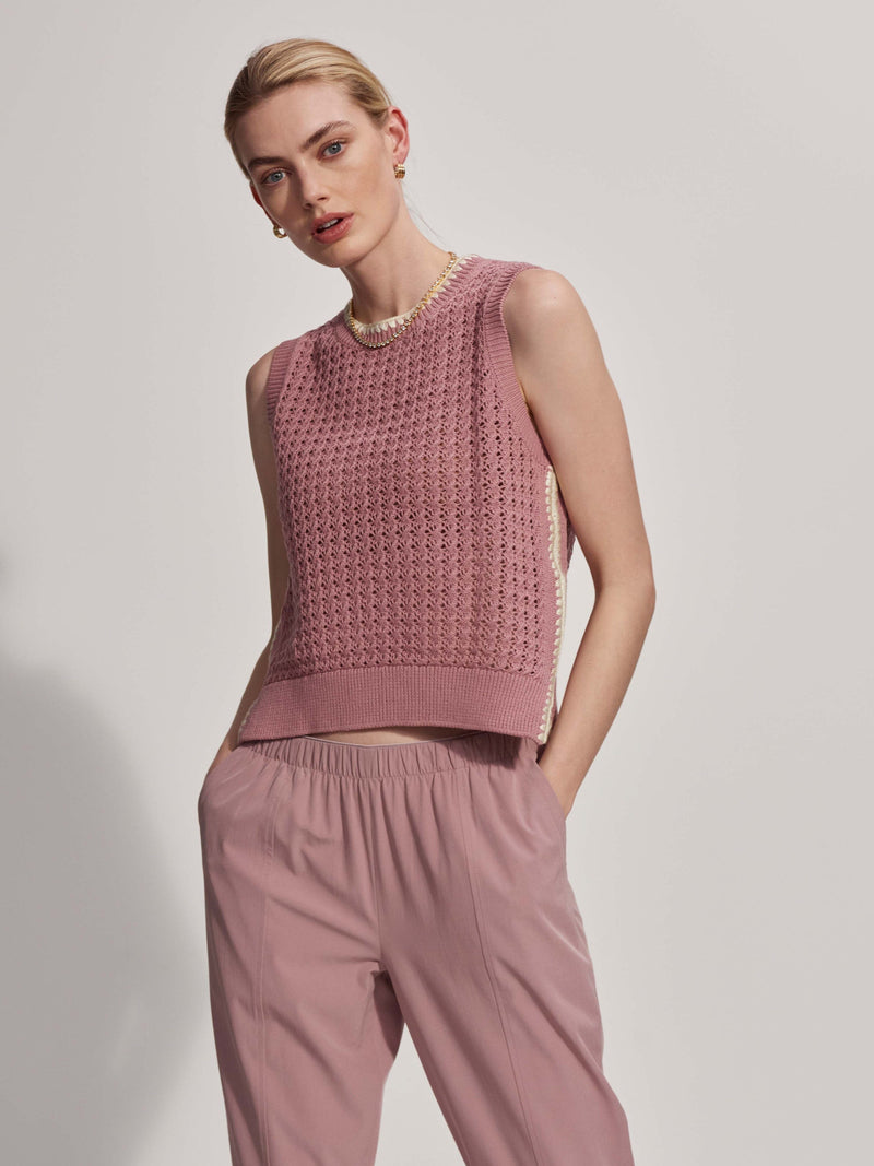 Delaney Knit Vest-Sweaters-Uniquities