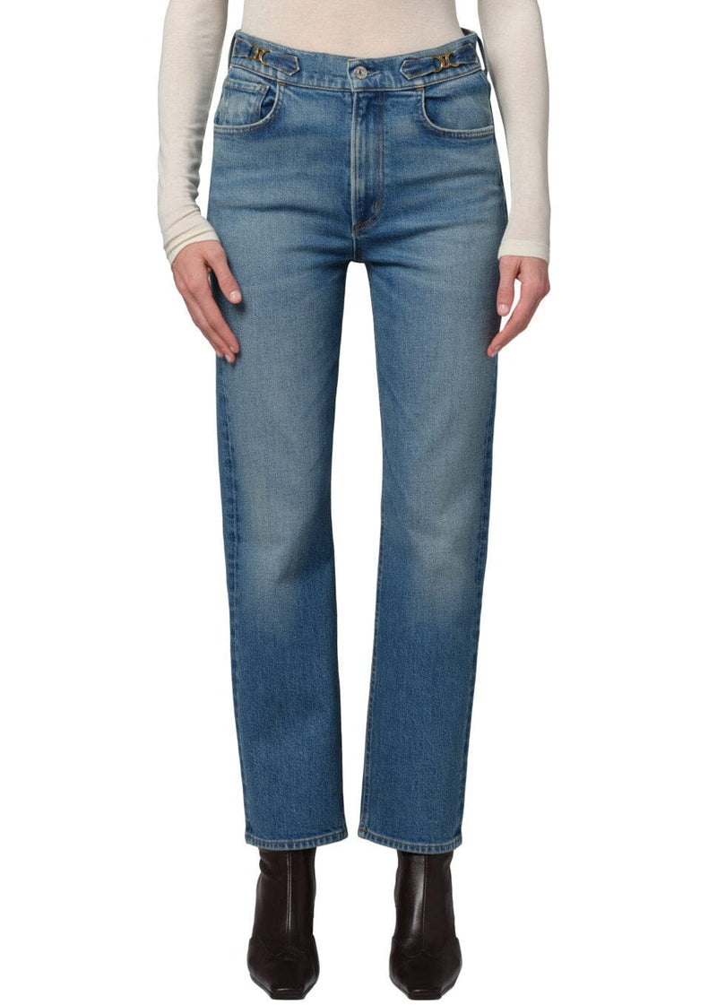 Blaine Jeans With Horsebit-Denim-Uniquities