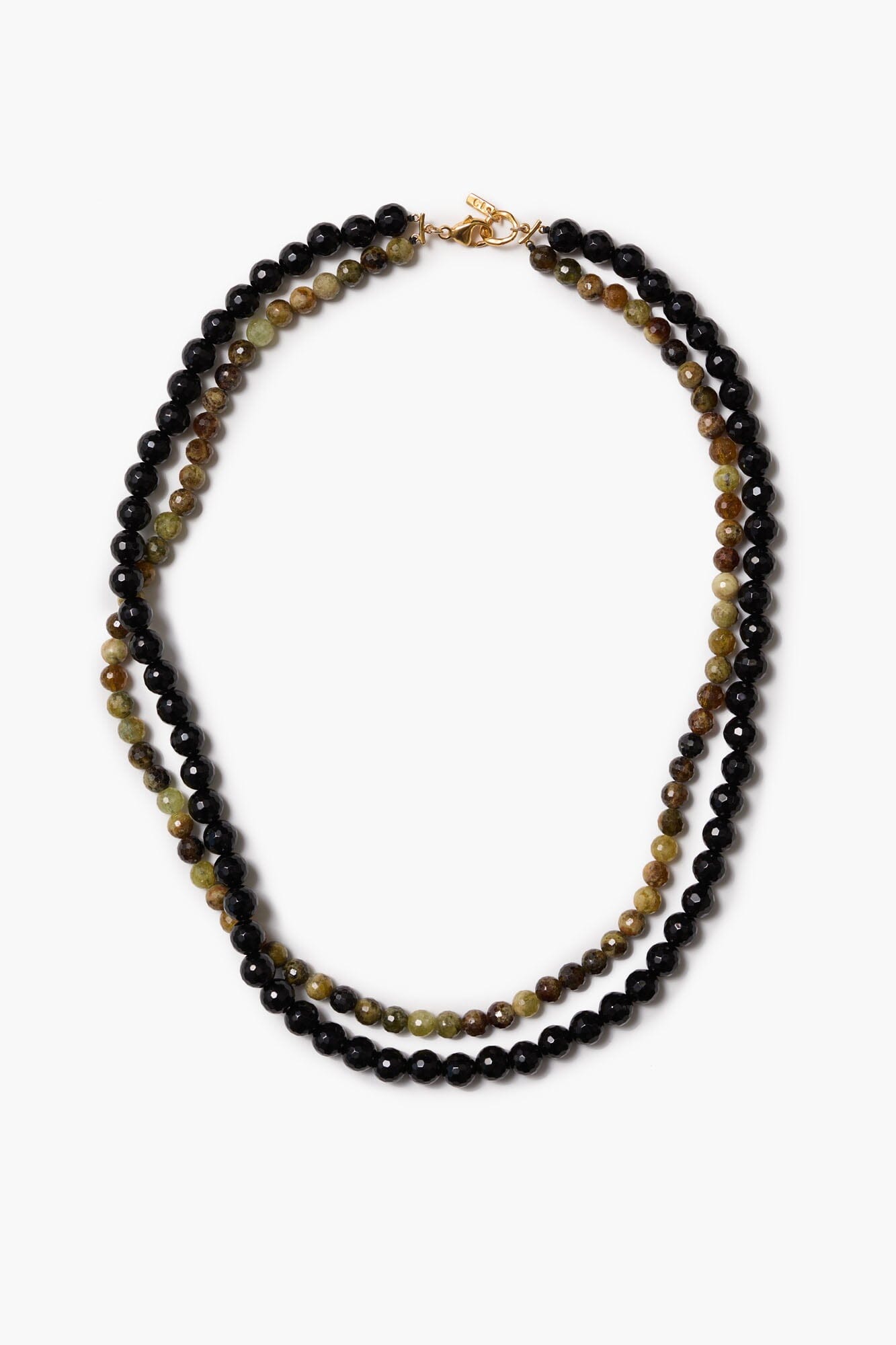 Onyx Green Garnet Necklace-Jewelry-Uniquities
