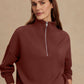 Hawley Half Zip Sweat-Sweaters-Uniquities