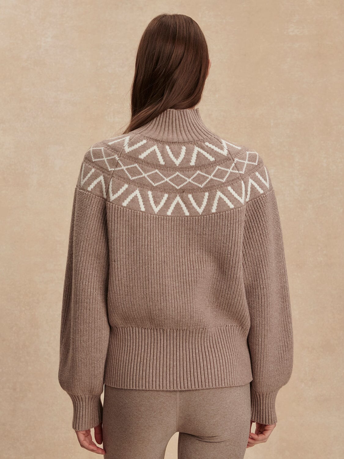Marcie Fairisle Yoke Knit-Sweaters-Uniquities