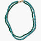 Turquoise & Malachite Bead Necklace-Jewelry-Uniquities