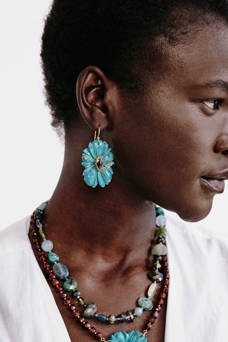 Magnolia Earrings-Jewelry-Uniquities