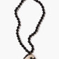 Turbo Shell Necklace Onyx-Jewelry-Uniquities