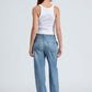 Miramar Terry Pull On Wide Leg-Denim-Uniquities