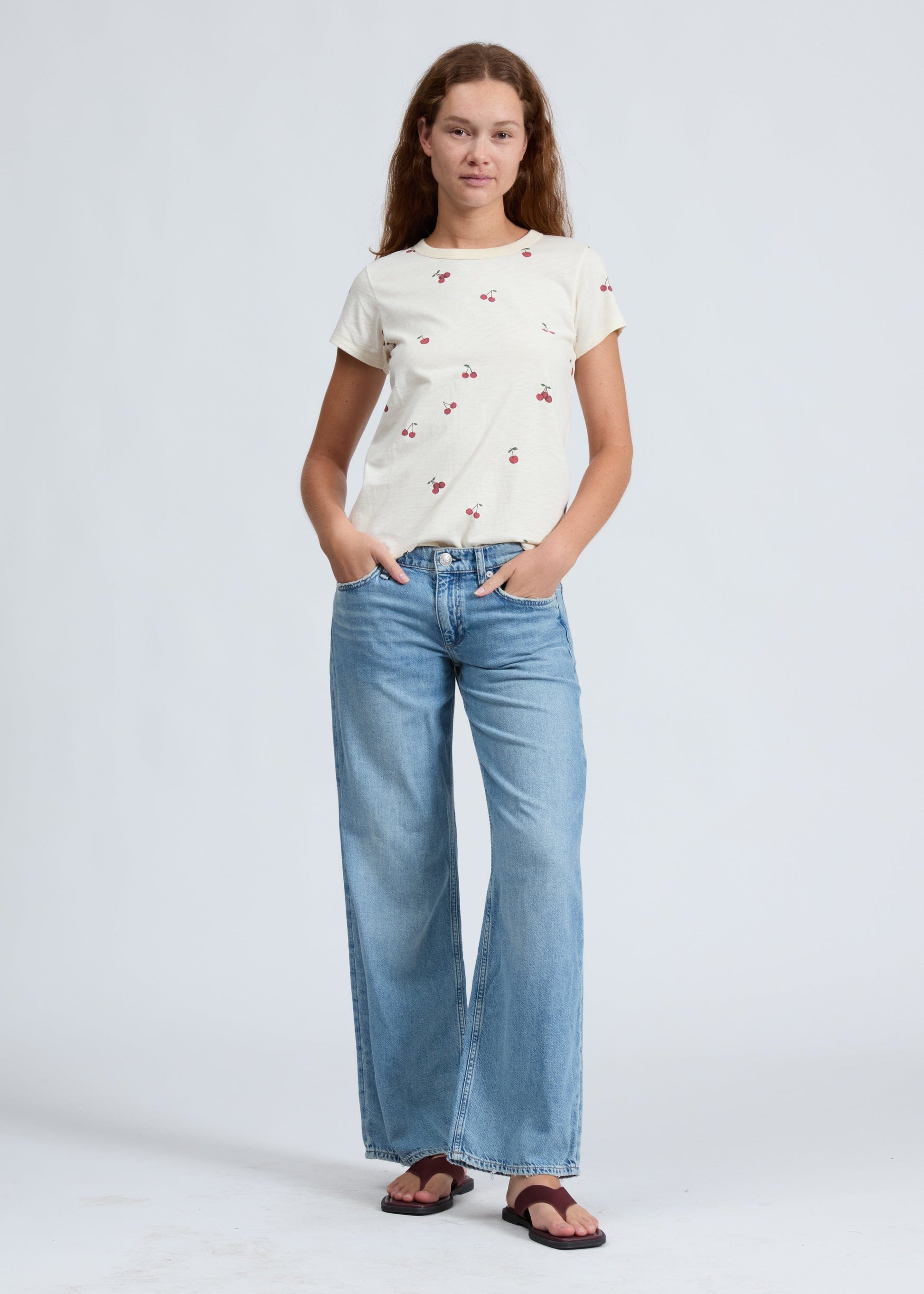 All Over Cherry Tee-Tee Shirts-Uniquities