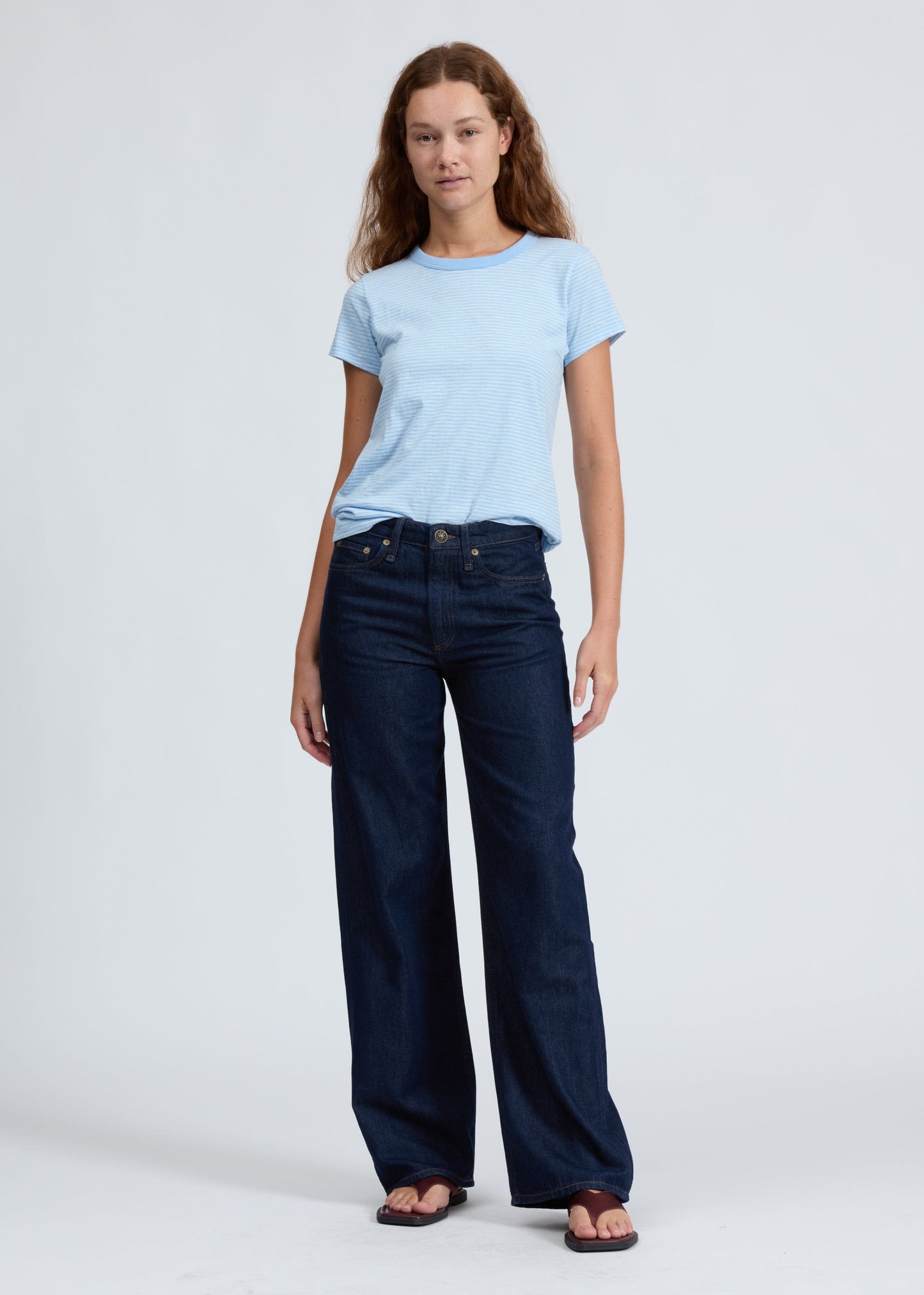 Slub Striped Tee-Tee Shirts-Uniquities