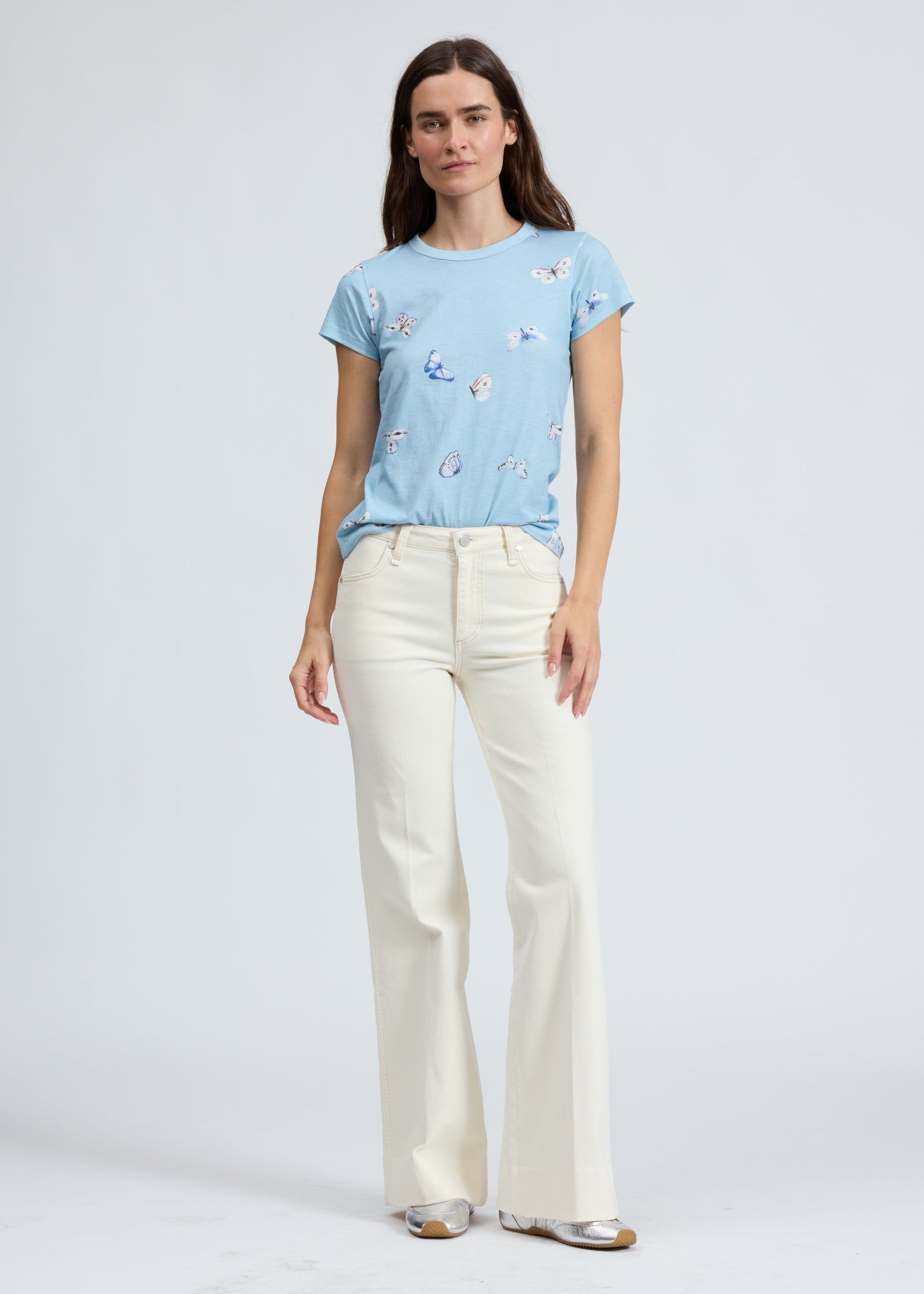Tammy Butterfly Tee-Tee Shirts-Uniquities