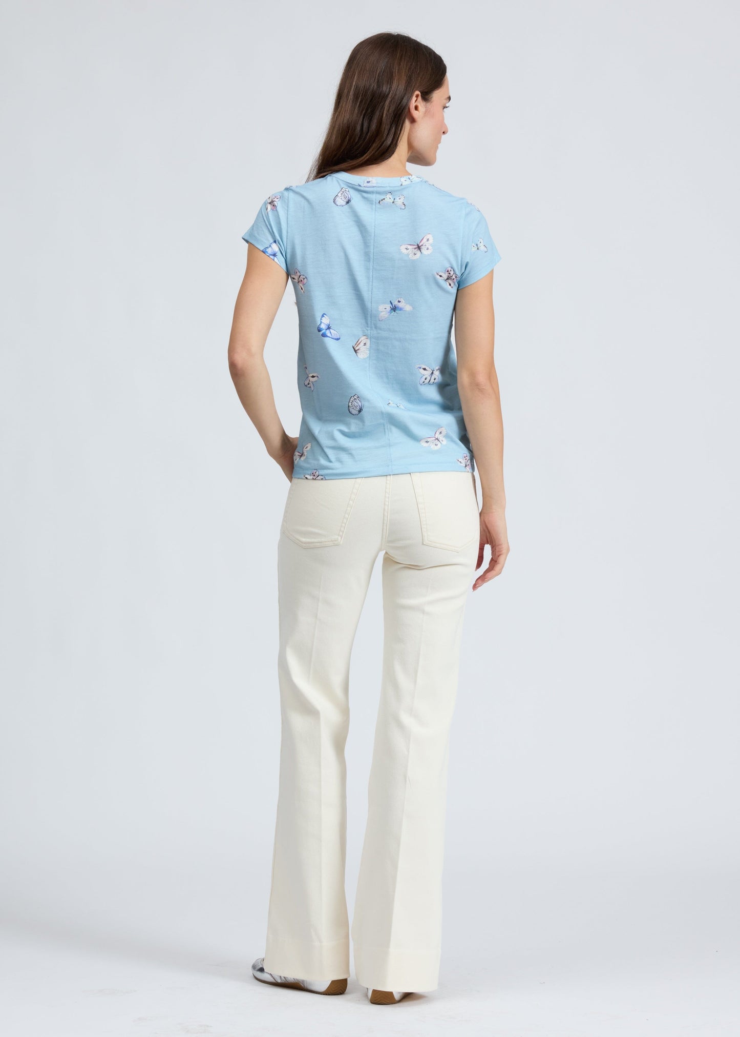 Tammy Butterfly Tee-Tee Shirts-Uniquities