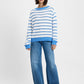 Teddy Stripe Pullover Sweaters French Connection 