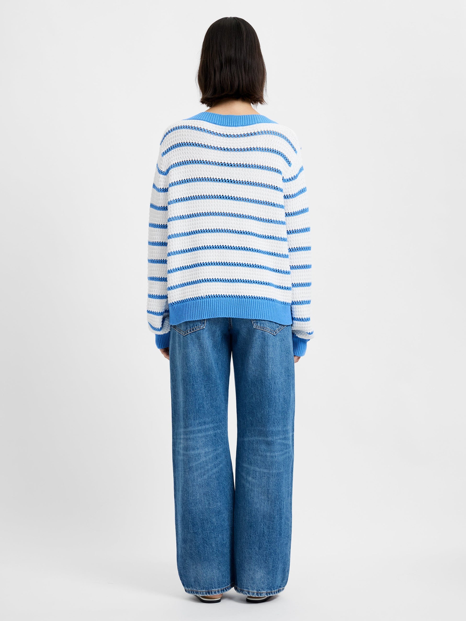 Teddy Stripe Pullover Sweaters French Connection 
