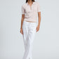 Laurie Tipped Short Sleeve Polo-Sweaters-Uniquities