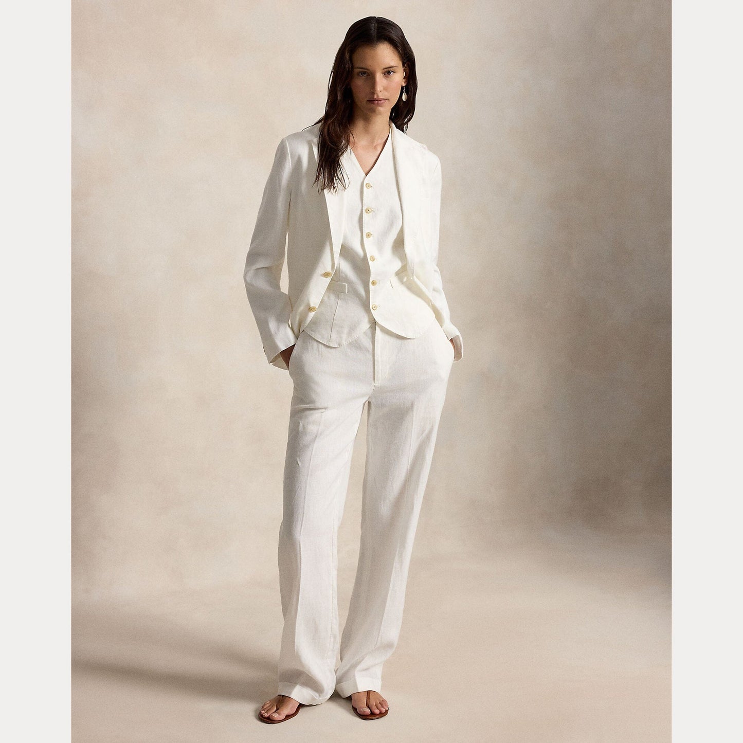 Linen Woven Blazer-Jackets-Uniquities