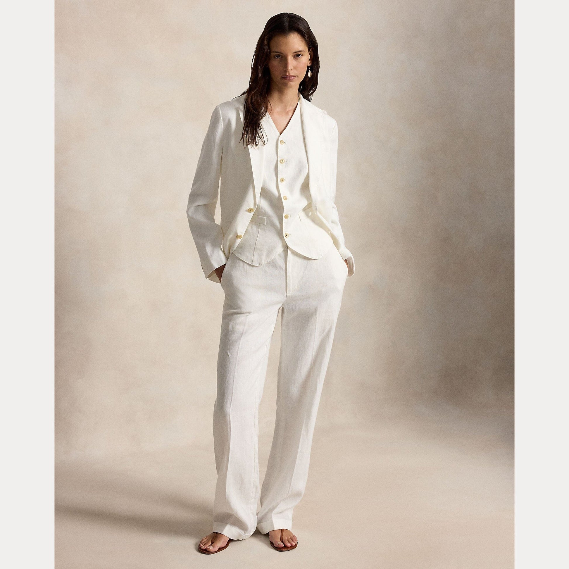 Linen Woven Blazer-Jackets-Uniquities