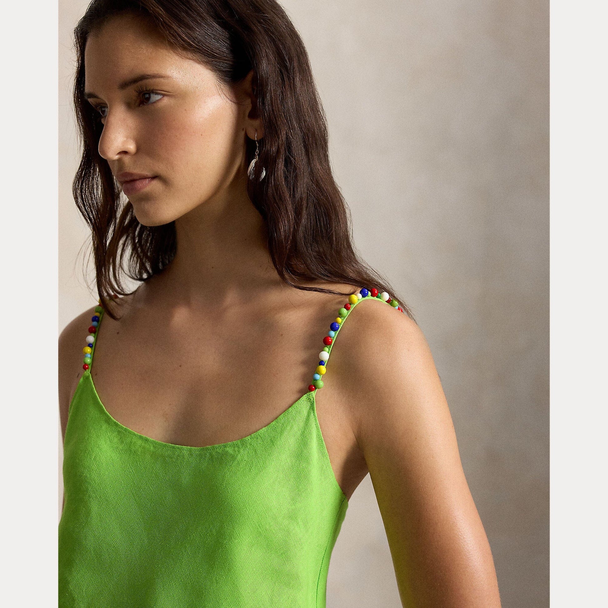 Linen Slip Dress-Dresses-Uniquities