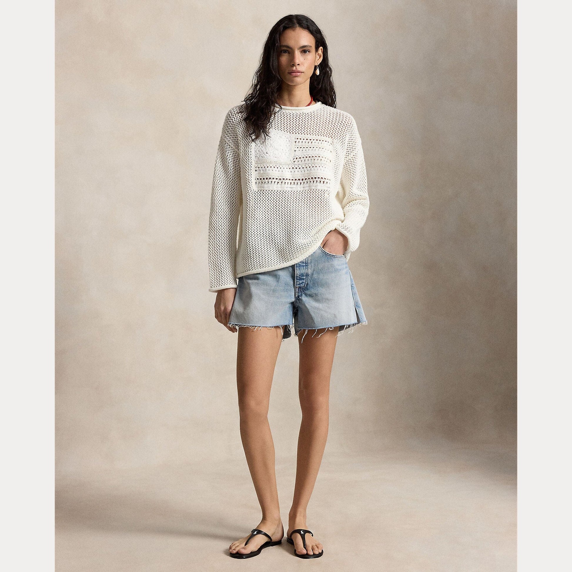 Flag Crewneck Pullover-Sweaters-Uniquities