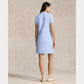Cotton Mesh Short Sleeve Polo Dress-Dresses-Uniquities