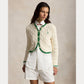 Cotton Long Sleeve Crew Neck Cardigan-Sweaters-Uniquities