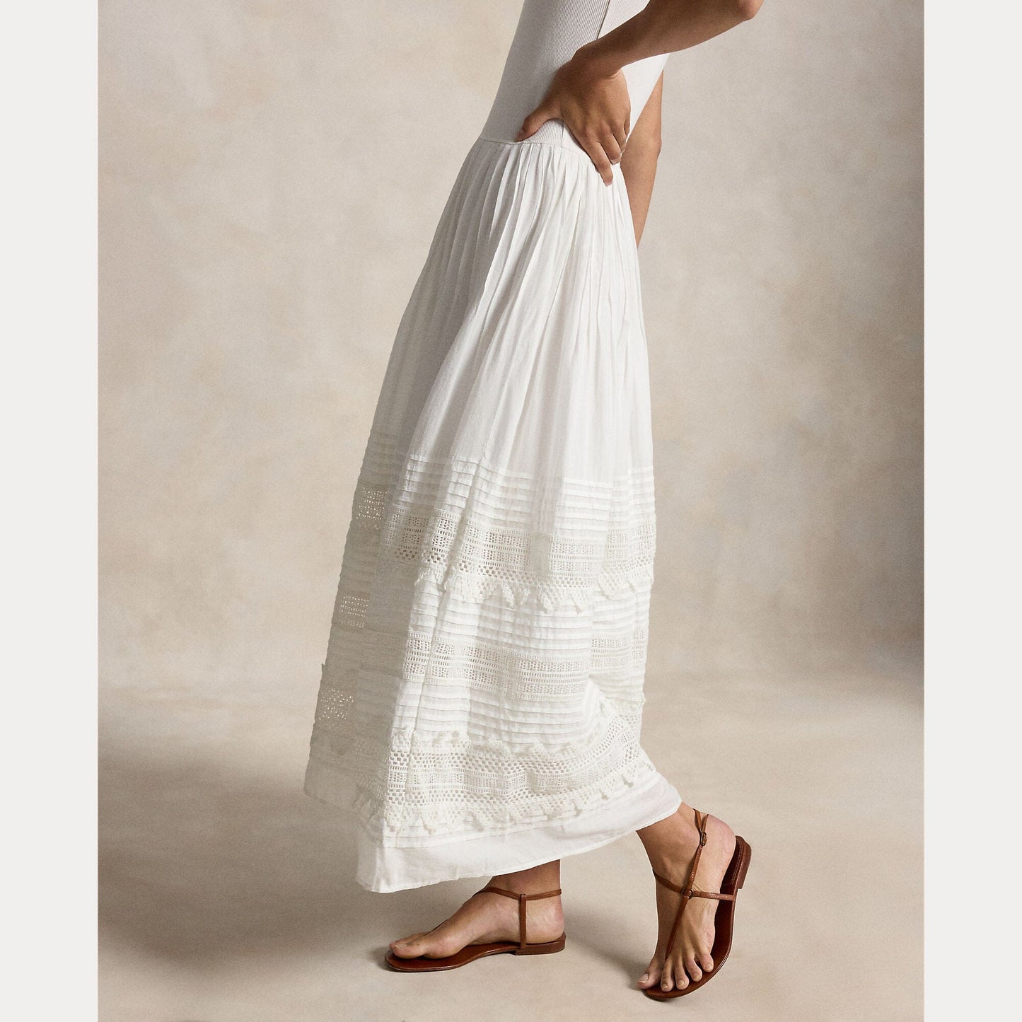 Cotton Voile Sleeveless Dress-Dresses-Uniquities