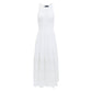 Cotton Voile Sleeveless Dress-Dresses-Uniquities
