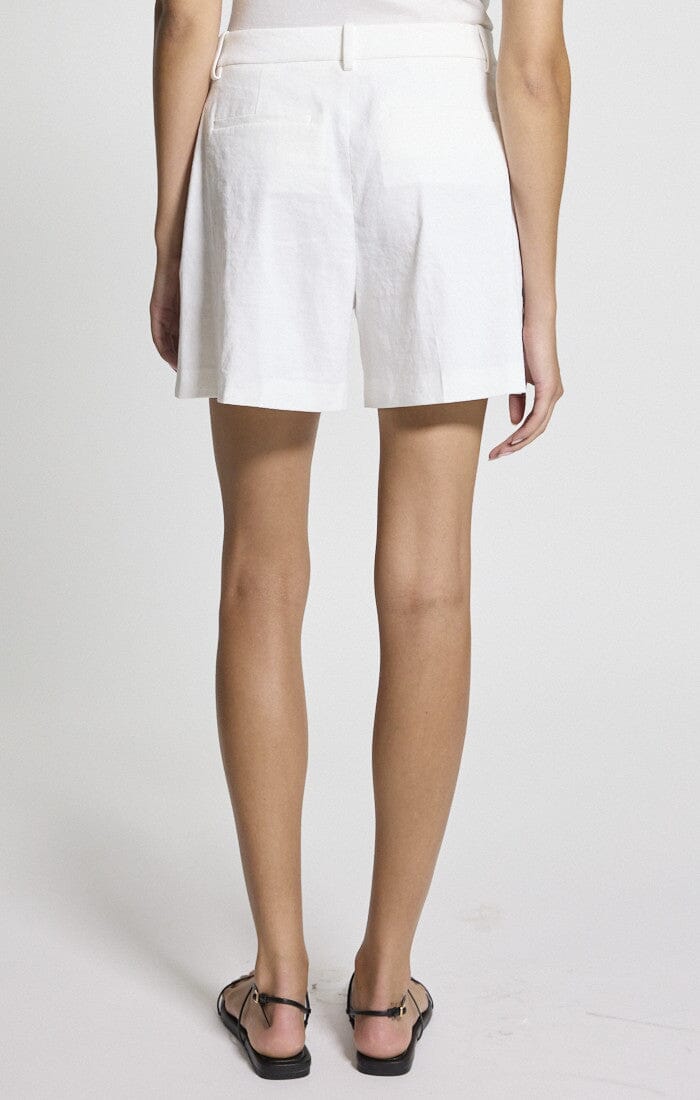 Fluid Pleated Short-Bottoms-Uniquities