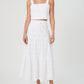 Svea Eyelet Maxi Skirt-Bottoms-Uniquities
