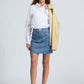 Miramar Ponte Mini Skirt-Denim-Uniquities