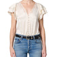Lola Flutter Lace Sleeve Top Tops/Blouses Citizens of Humanity 