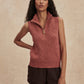 Amina Half Zip Knit-Lounge-Uniquities