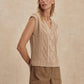 Benedetta Knit Top-Sweaters-Uniquities