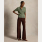 Cotton Short Sleeve Crewneck Cardigan-Sweaters-Uniquities