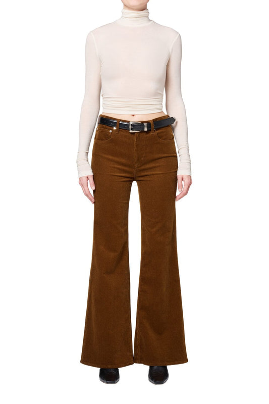 Kimberly 70's Flare Corduroy-Bottoms-Uniquities