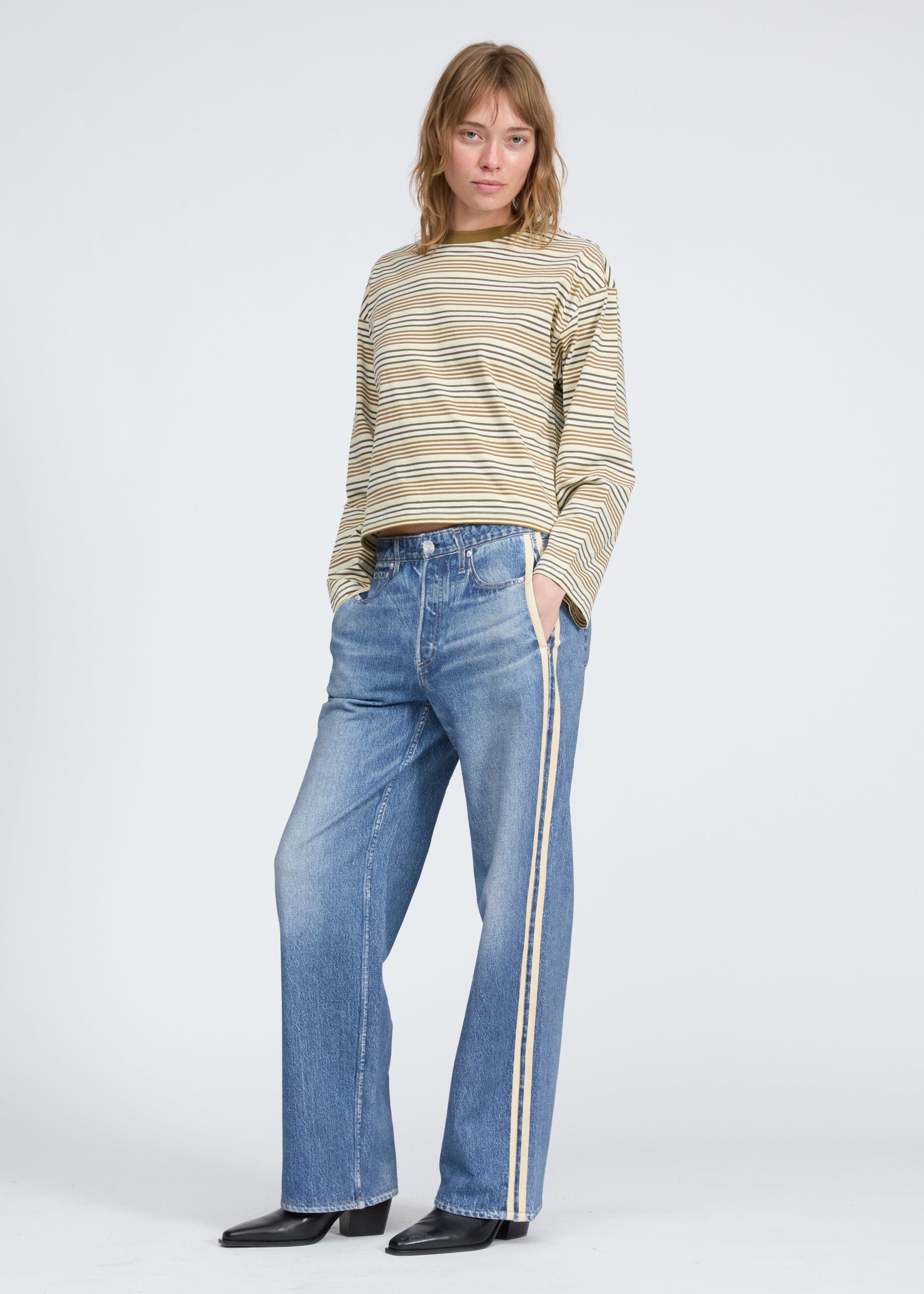 Miramar Terry Track Pant Denim Rag & Bone 