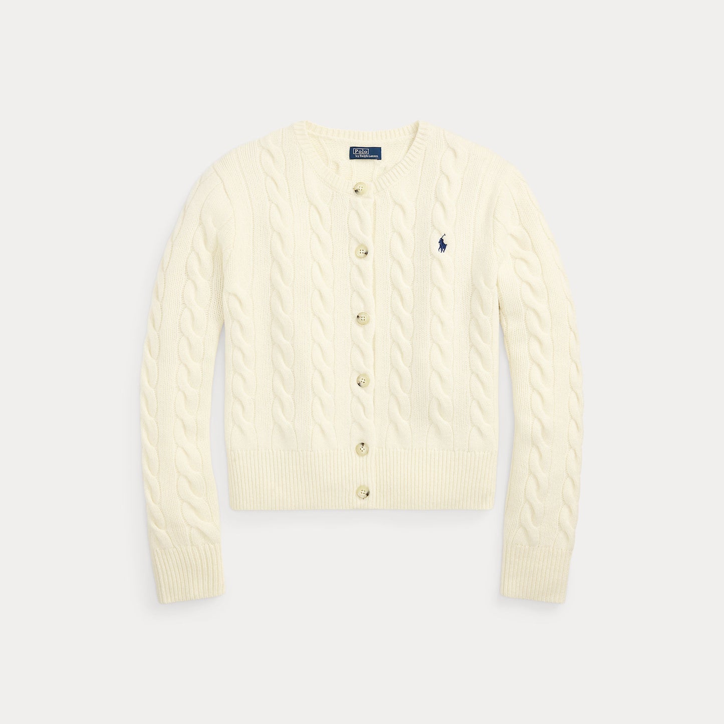 Long Sleeve Crewneck Cardigan
