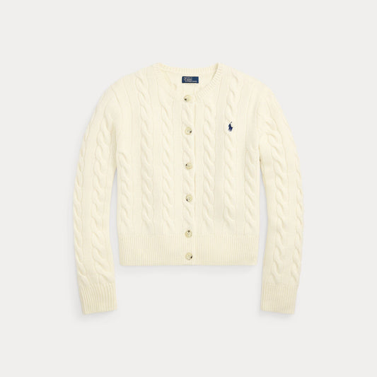 Long Sleeve Crewneck Cardigan