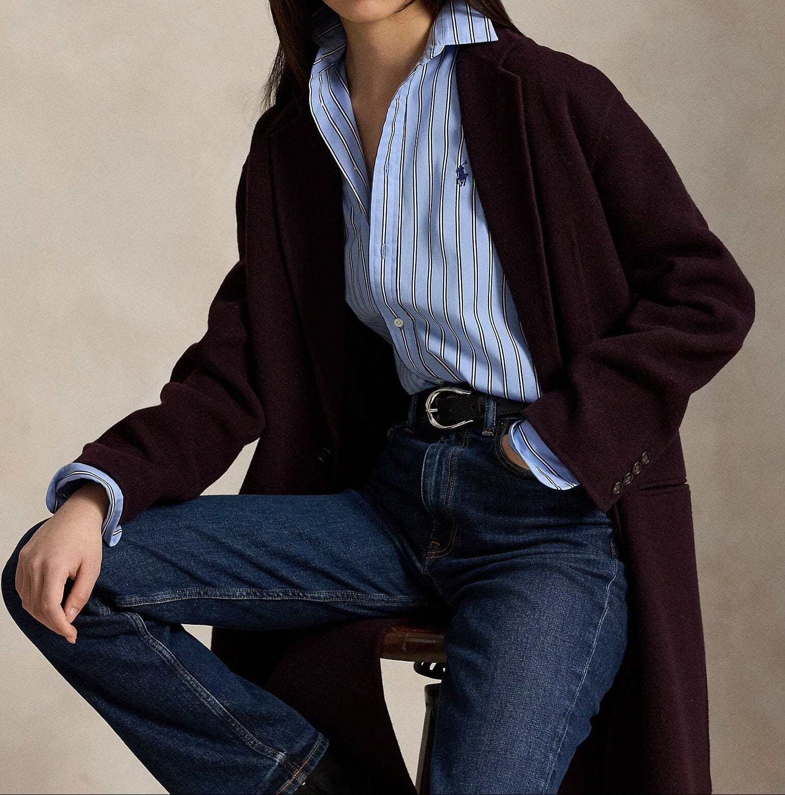 Wool Top Coat Jackets Ralph Lauren 