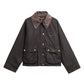Tartan Collar Spey Wax Jacket Jackets Barbour 