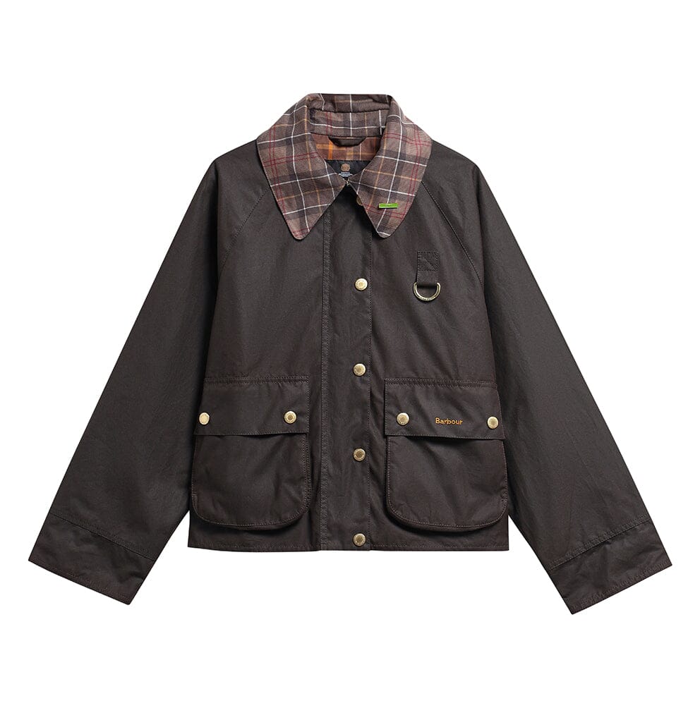 Tartan Collar Spey Wax Jacket Jackets Barbour 