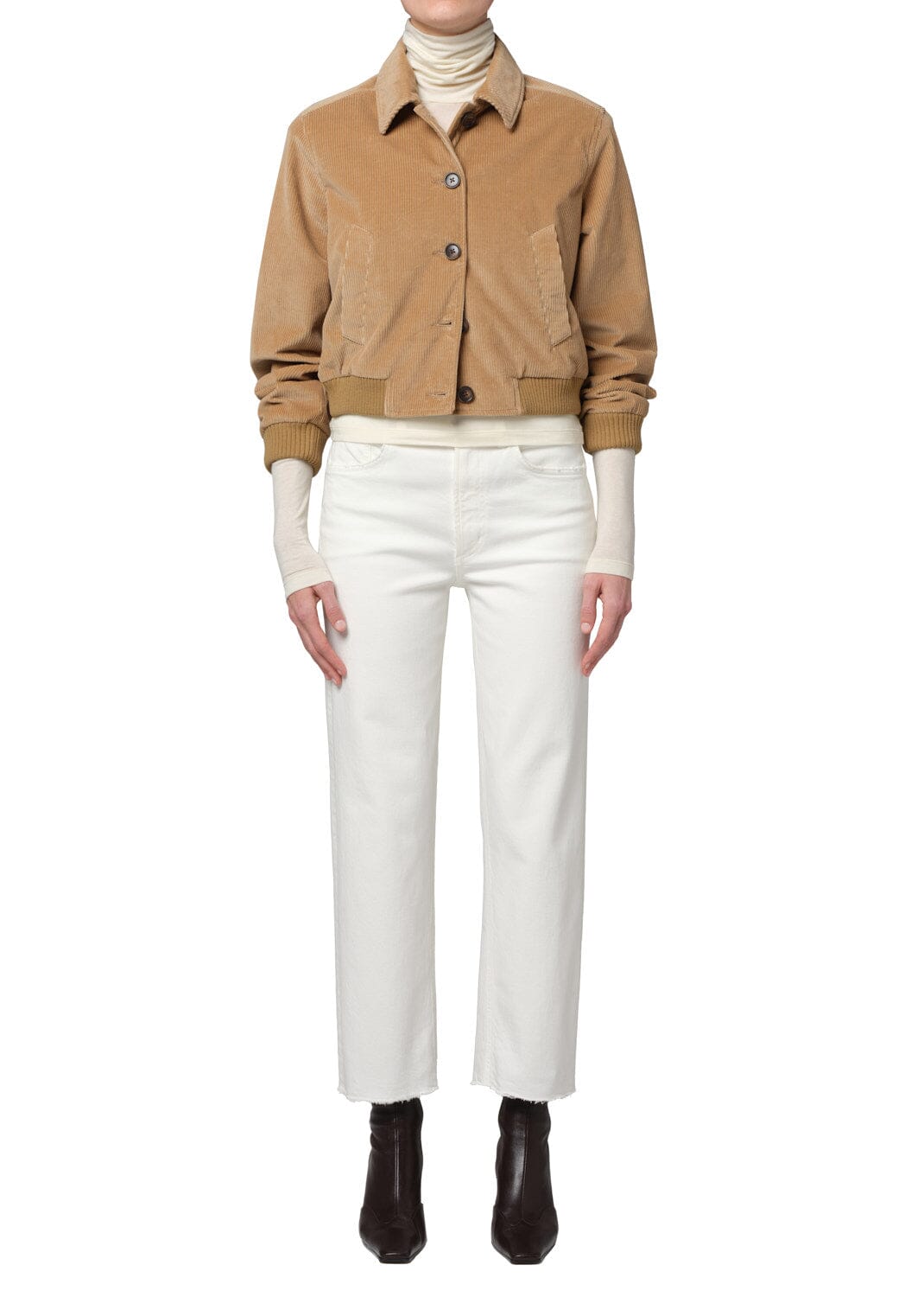 Lola Eve Bomber In Amber Jackets Citizens of Humanity 