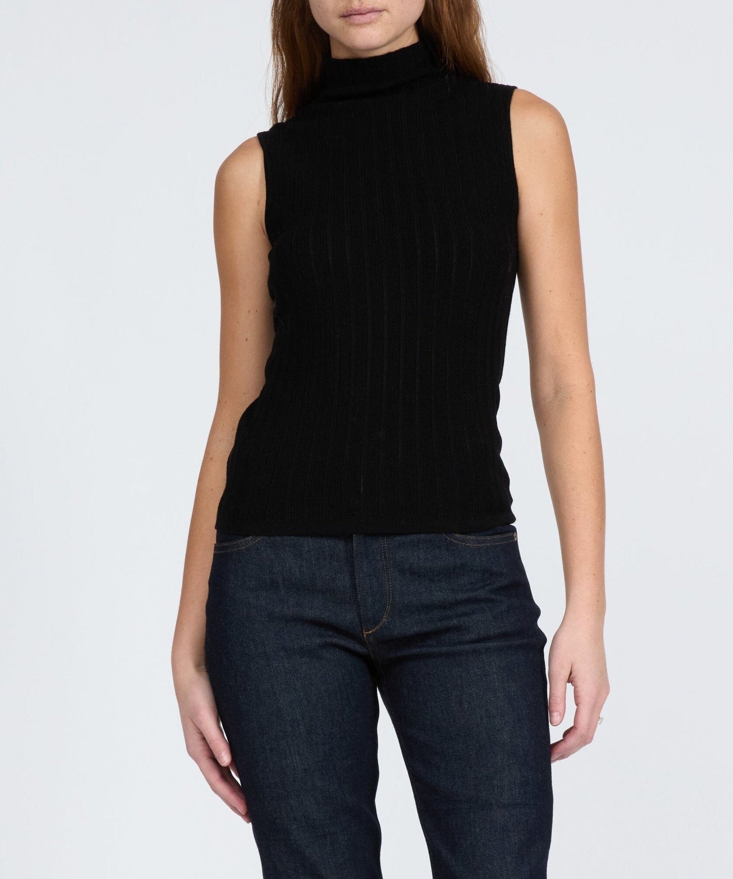 Rhodes Sleeveless Turtleneck