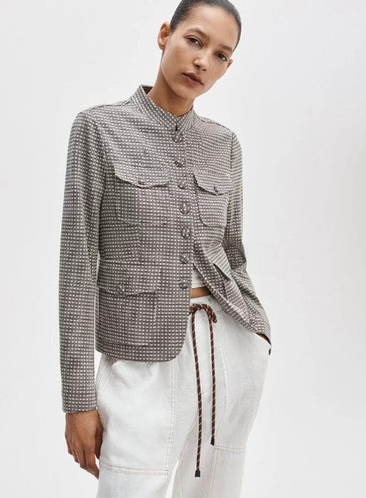 Mercer Ponte Blazer-Jackets-Uniquities