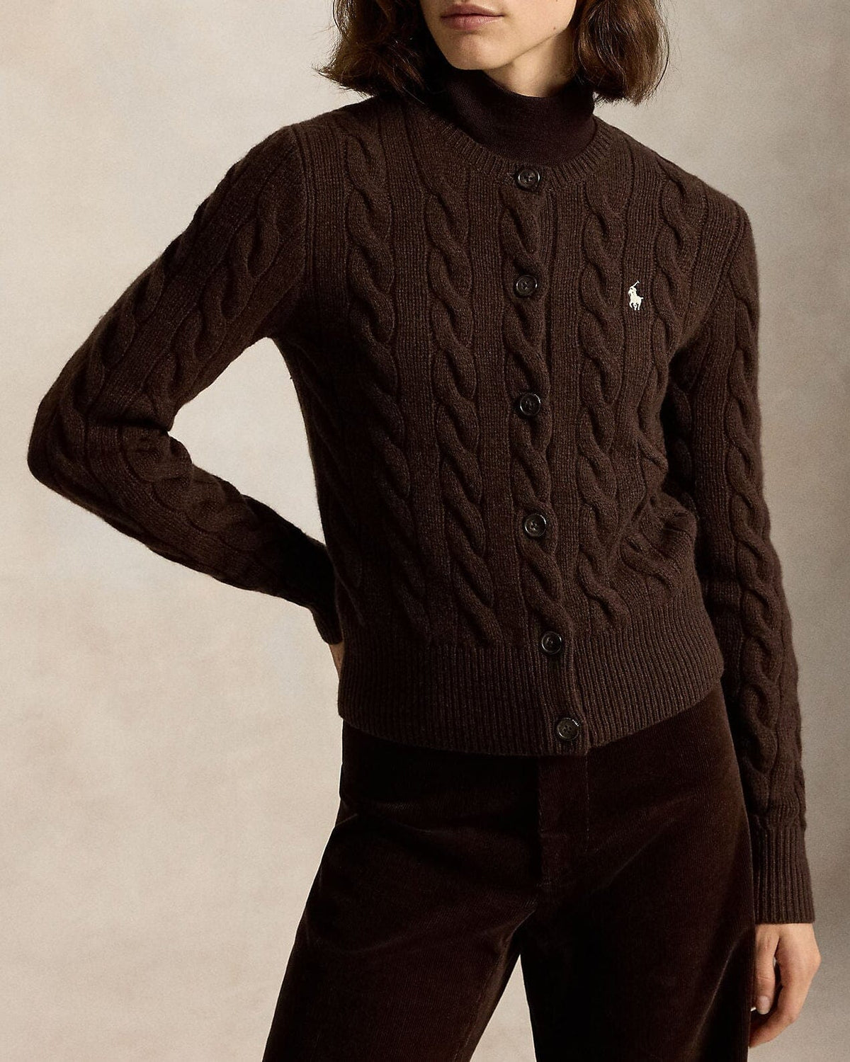 Ls Crewneck Cardigan by Ralph Lauren - Image 2