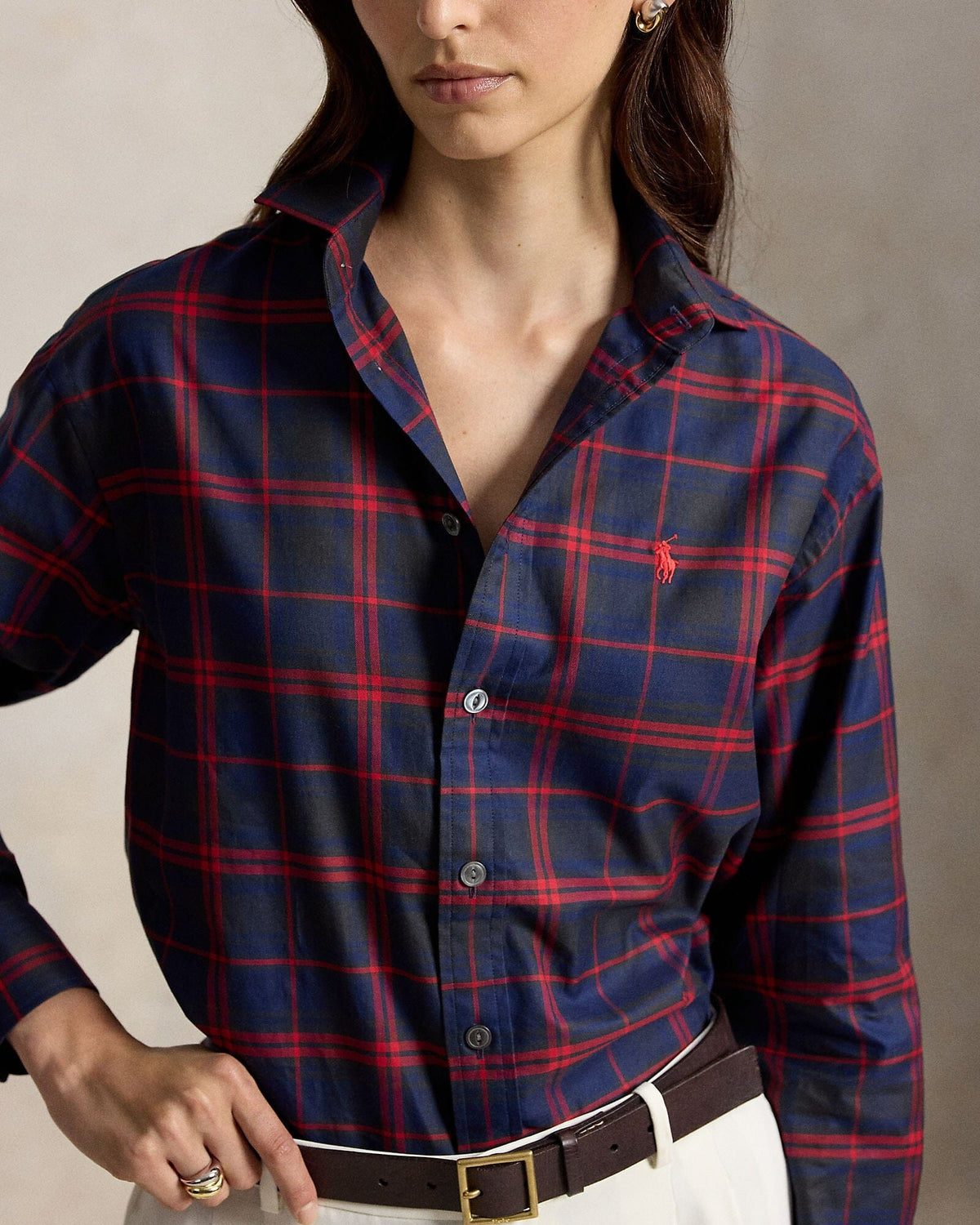 Woven Long Sleeve Collared Shirt by Ralph Lauren - Image 2