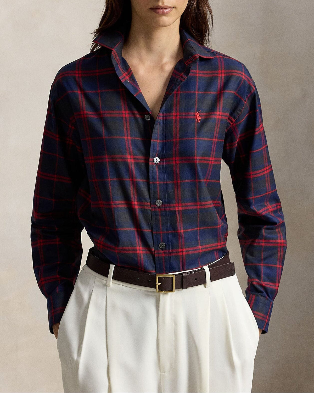 Woven Long Sleeve Collared Shirt by Ralph Lauren - Image 3